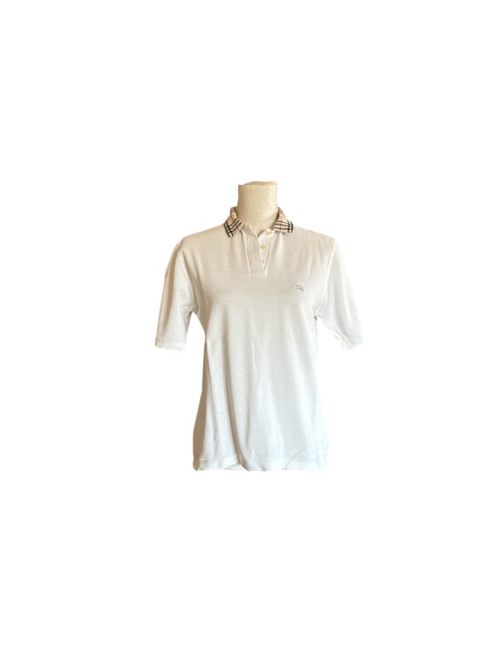 Polo Bianca Donna Burberry