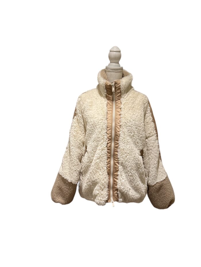 Giaccone Panna Donna Off Wear