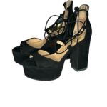 La Blanc sandali neri nr. 37