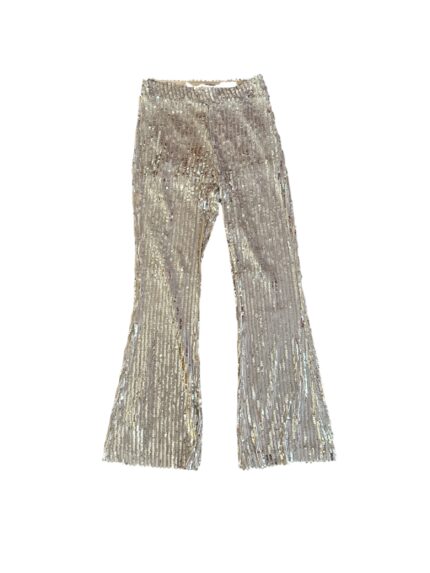 Gaelle Paris pantaloni con paillettes taglia 42 IT