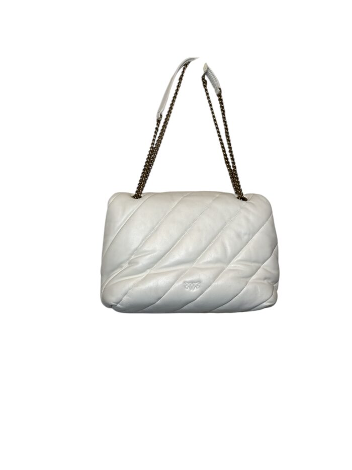 Pinko Borsa Love Classic Puff Maxy Bianca