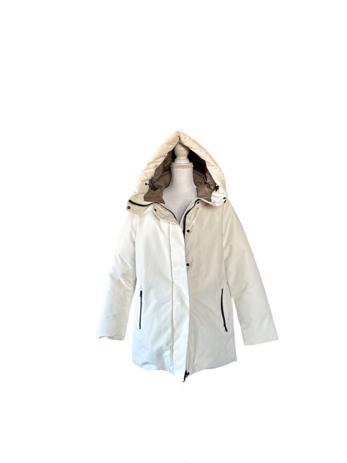 5572 Ecoalf Piumino Bianco taglia L