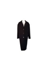 Gaia Galli Cappotto nero taglia 44