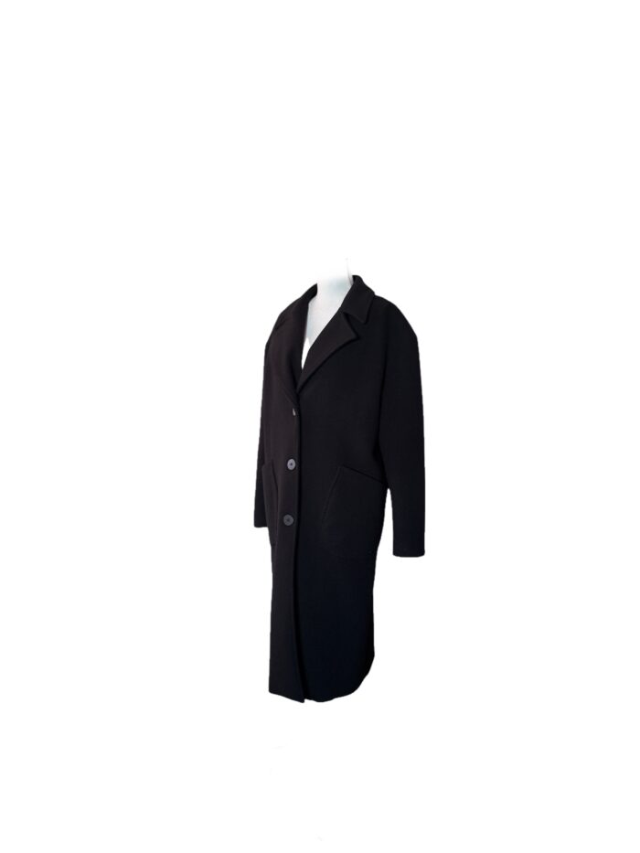 Gaia Galli Cappotto nero taglia 44