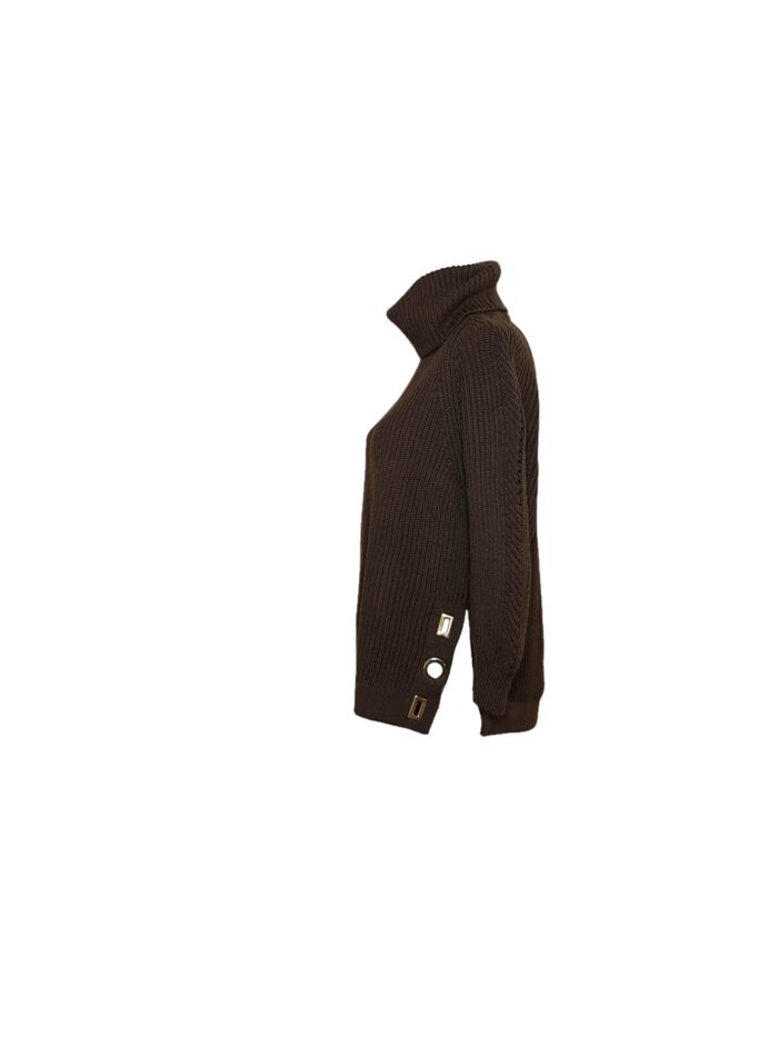 Gaetano Navarra MAglione Marrone taglia 42