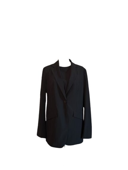Duno Blazer e Blusa Nera taglia 46