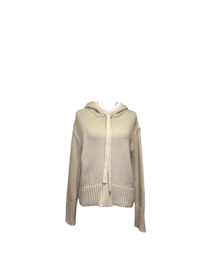 6037 Forte Forte maglione in lana panna taglia II